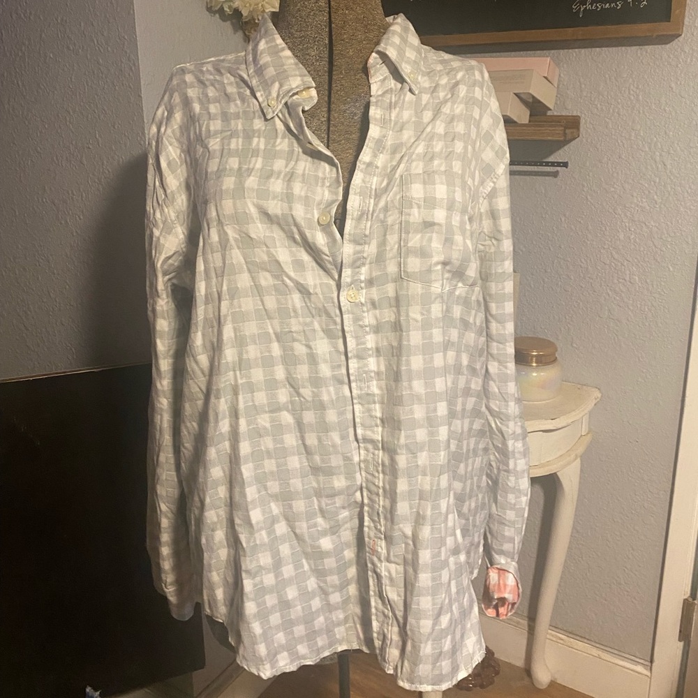 Mens button down dress shirt